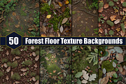 Forest Floor Texture Backgrounds, a Background Graphic by protabsorkar11 (Thumbnail 1 of 4)