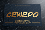 Cewepo - Elegant Serif Typeface, a Serif Font by Astuti Studio (Thumbnail 19 of 25)
