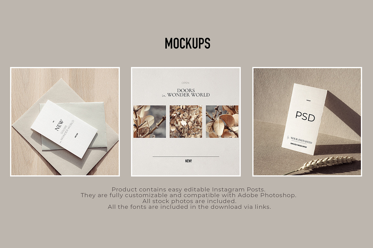 Minimalism. Feed №5, a Social Media Template by OntheMoon (Photo 6 of 10)