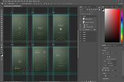 Garvade - Vertical Business Cards, a Business Card Template by Ctrl space studio (Thumbnail 6 of 9)