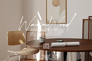 WARM WOOD | Art Studio Frame Mockup, a Household Mockup by Stykke Studio (Thumbnail 1 of 6)