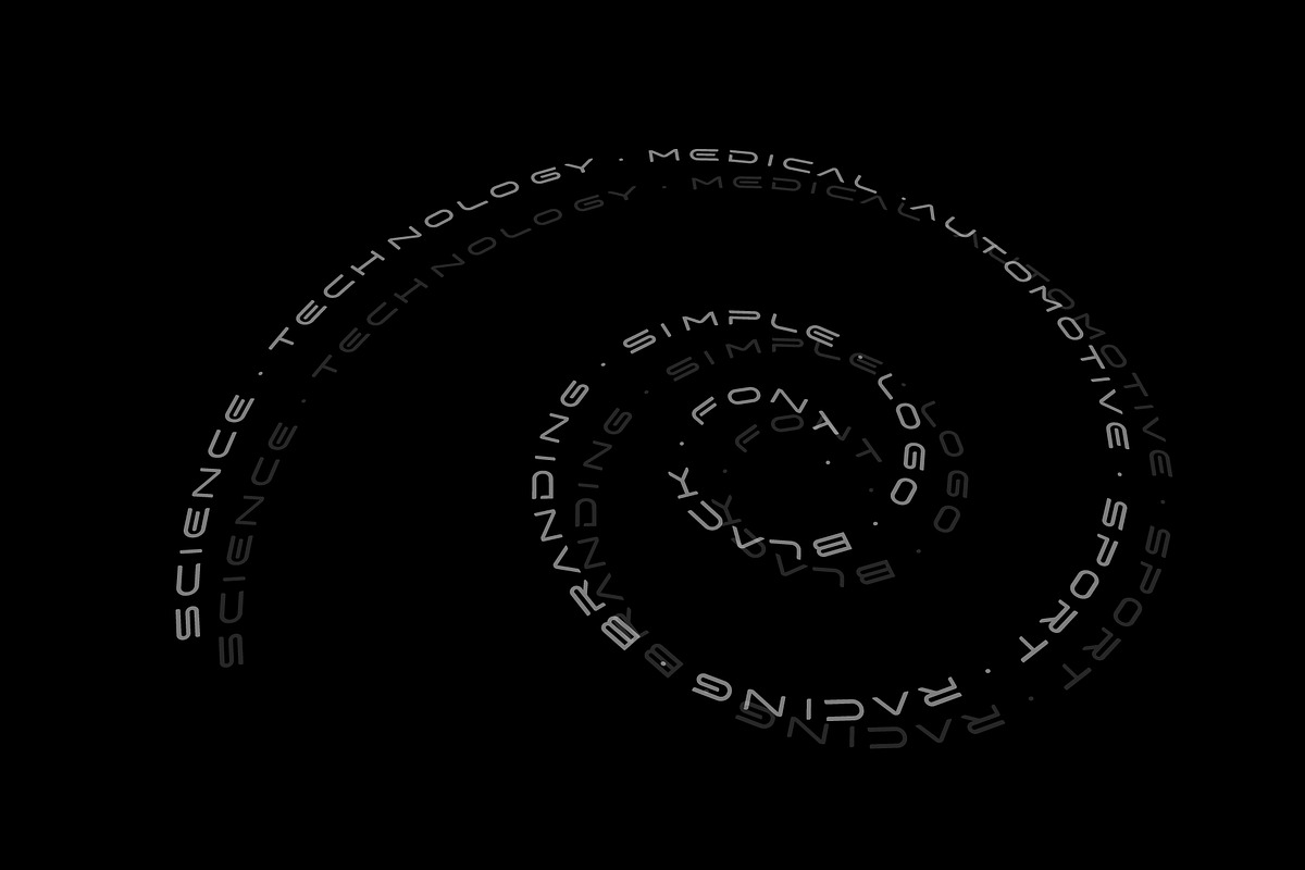 X-Space Headline Font, a Font by artyway (Photo 9 of 9)
