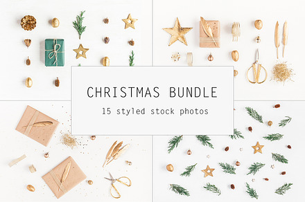 Christmas golden bundle, a Holiday Photo by Flaffy