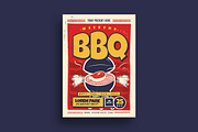 Weekend Barbeque Party Flyer, a Flyer Template by megarez (Thumbnail 1 of 3)