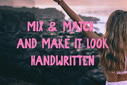 Handmade Retro Marker Font Duo, a Sans Serif Font by Laras Wonderland (Thumbnail 7 of 14)