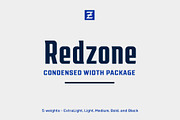 Redzone Display – Condensed, a Font by VarsityType® (Thumbnail 1 of 10)