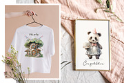 Woodland Birthday Celebration, an Animal Illustration by ApetekMarket (Thumbnail 14 of 15)