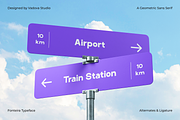 Fonteira Geometric Sans Serif Font, a Sans Serif Font by Vadovastd (Thumbnail 9 of 9)