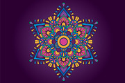 Mandala Business card, flyer, a Flyer Template by Art Loft (Thumbnail 4 of 6)