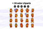 Teddy Bear Characters, an Animal Illustration by Palau (Thumbnail 8 of 10)