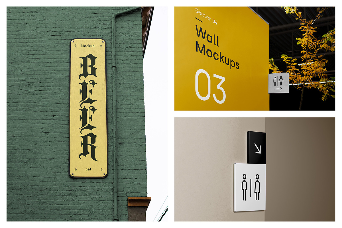 Signage Mockups vol.01 - Advertising, an Advertising Mockup by MockupForest (Photo 8 of 10)