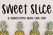 SALE - Sweet Slice Font, a Sans Serif Font by Dansie Design (Thumbnail 1 of 14)