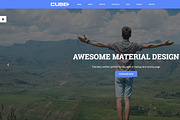 CubePlus HTML5 Responsive Template, a Bootstrap Template by PixelCoder (Thumbnail 5 of 6)