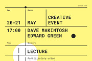Design Conference Event Poster, a Flyer Template by Danil Polshin (Thumbnail 9 of 9)