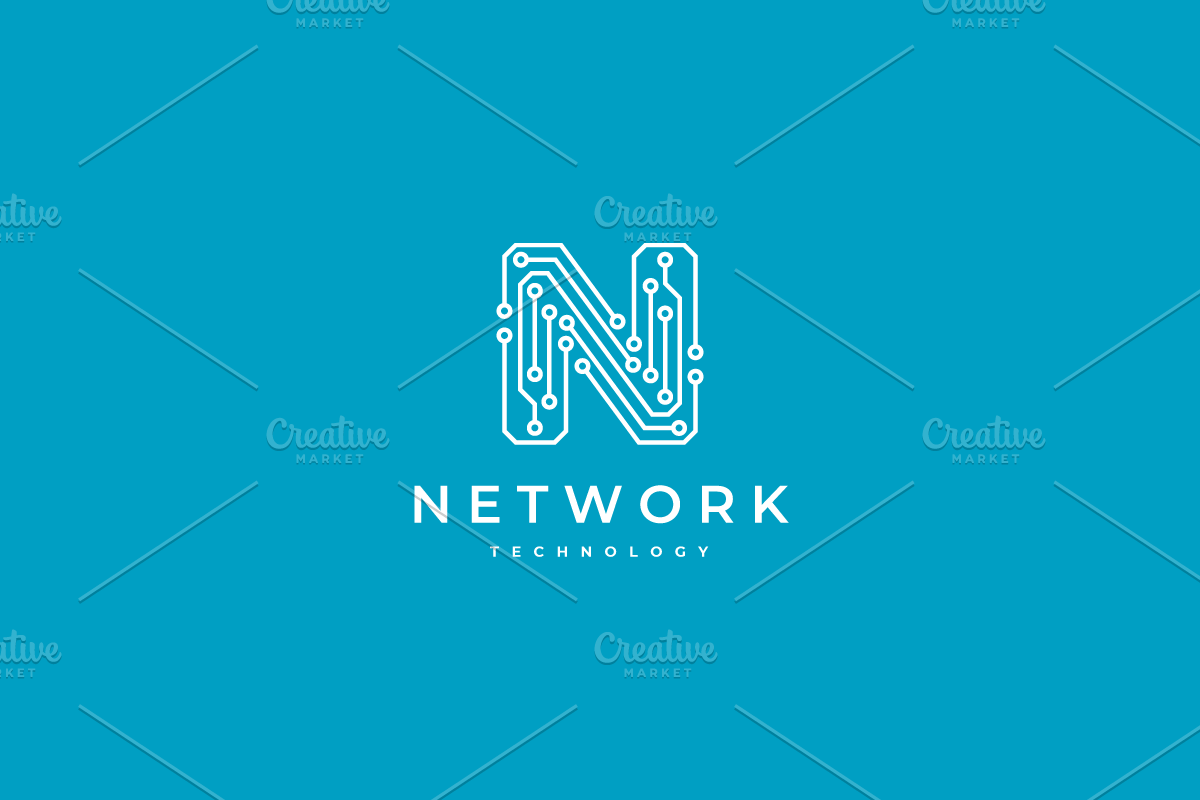 Network Letter N Logo Design, a Branding & Logo Template by yopie (Photo 4 of 5)