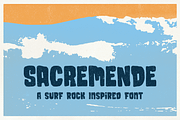 Sacremende, a Font by Lauren Ashpole (Thumbnail 1 of 5)