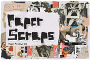 Paper Scraps 500+ | Paper Archive #5, an Object Graphic by bbymedia.store (Thumbnail 1 of 5)