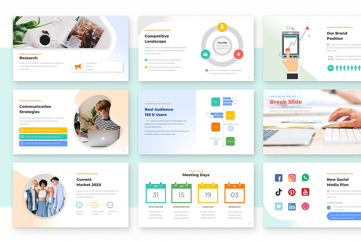 Marketing PRO | Powerpoint Template, a Presentation Template by Zacomic Studios (Photo 4 of 10)