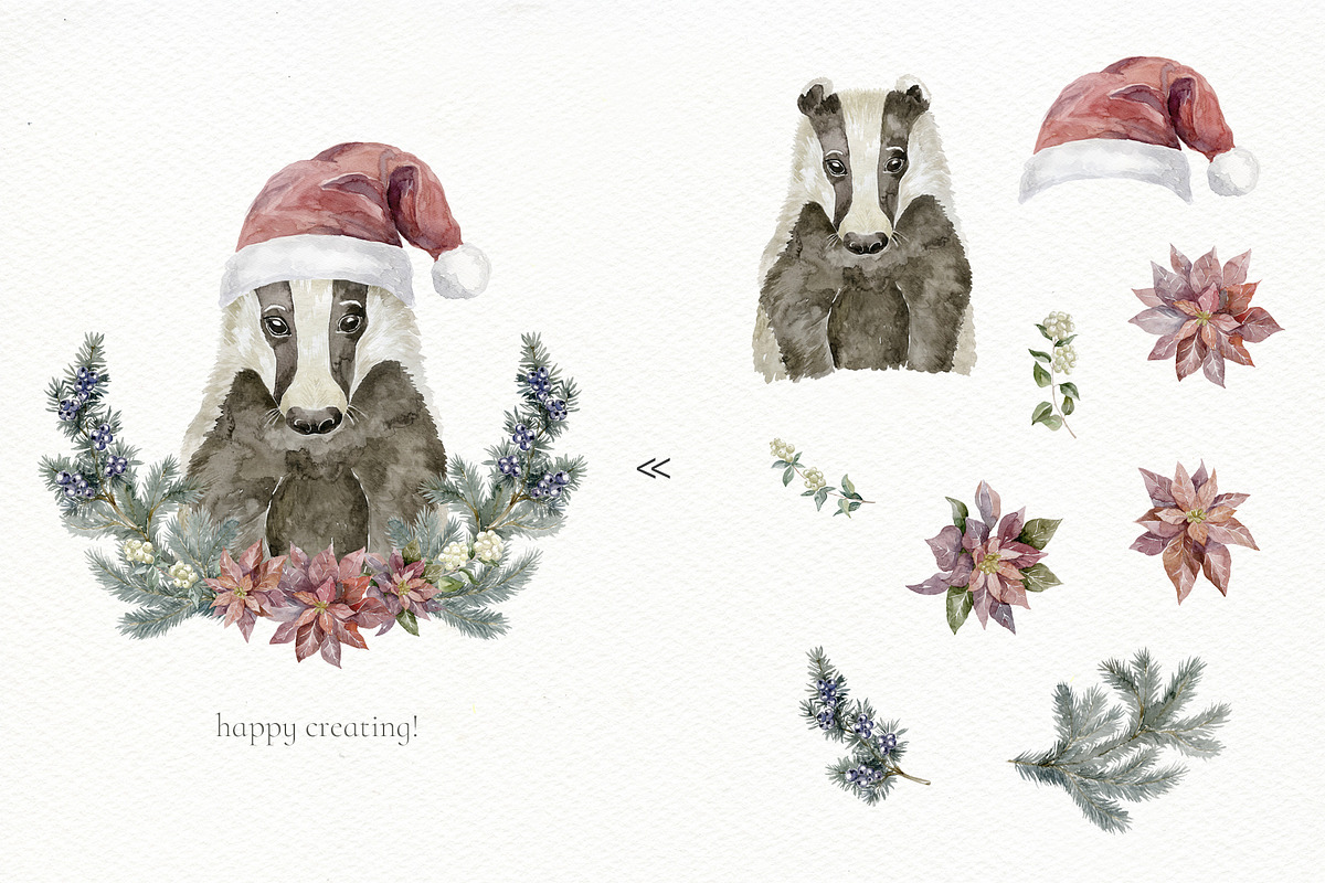 Сool CHRISTMAS Bundle., a Seasonal Illustration by Designwork (Photo 47 of 73)