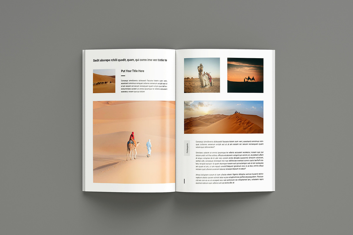 Photo Book Template, a Magazine Template by Seeing-art (Photo 6 of 11)