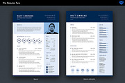 Pro Resume 2, a Resume Template by ikono.me (Thumbnail 3 of 6)