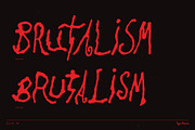 Burial TM – Doom & Gloom, a Handwritten Font by Type Mania (Thumbnail 3 of 10)