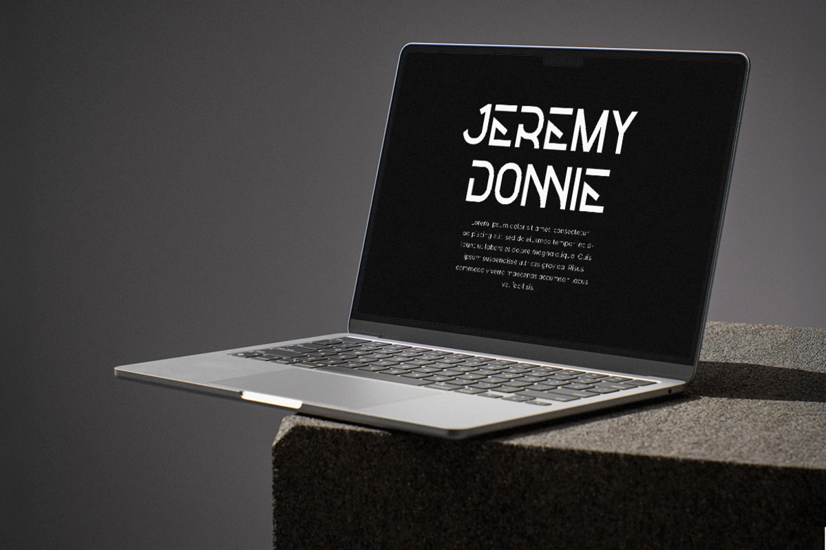 Northe Trendy Logo Font, a Sans Serif Font by Artiveko (Photo 3 of 12)
