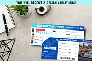 Nashville Trip Surprise Gift Ticket, a Templates & Theme by Snapybiz (Thumbnail 2 of 10)