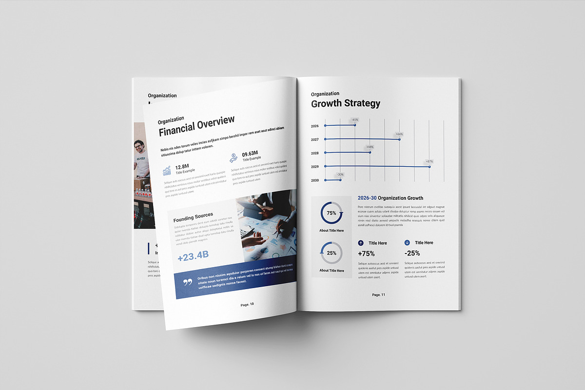 Nonprofit Organization Brochure preview 6