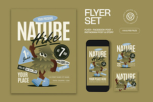 Nature Hike Flyer, a Flyer Template by graphicook