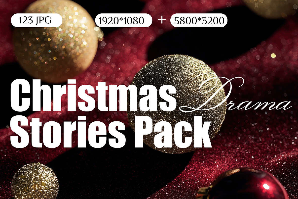 Editorial Christmas Story Background, a Background Graphic by ❤️ KiraSolly (Photo 1 of 7)