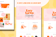 Bold logo design, Canva Branding Kit, a Branding & Logo Template by Kurly Creative (Thumbnail 6 of 12)