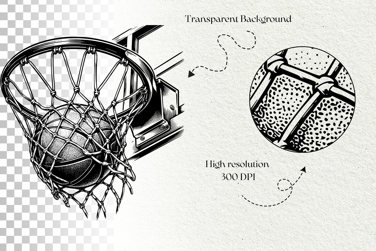 Basketball SVG Graphics, a Sport Illustration by DENIDigitalArtSudio (Photo 7 of 7)