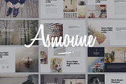 Asmoune - Keynote Template, a Presentation Template by Slidehack (Thumbnail 1 of 5)