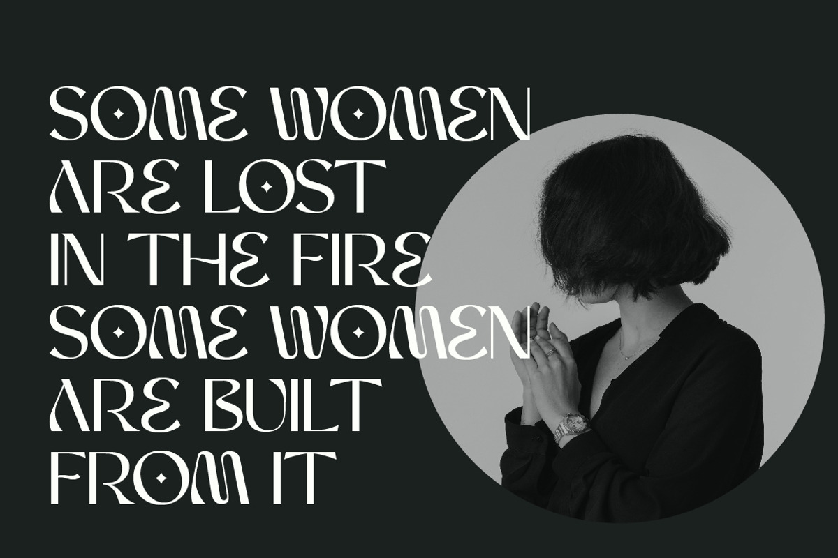 BAME Display Typeface, a Sans Serif Font by Typebae (Photo 4 of 9)