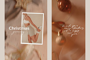 Aesthetic Gold Christmas Backgrounds, a Background Graphic by eclosque (Thumbnail 31 of 36)