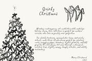 Quirky Christmas Line Drawings, an Object Graphic by Lana Elanor (Thumbnail 3 of 12)