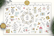 Merry Cheery Clip Art & Patterns, an Illustration by Emily Spadoni (Thumbnail 5 of 9)