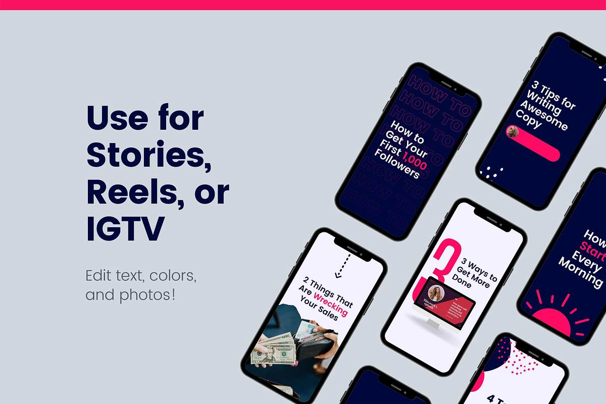 Instagram Reels Canva Templates, a Social Media Template by Roger Coles (Photo 3 of 4)