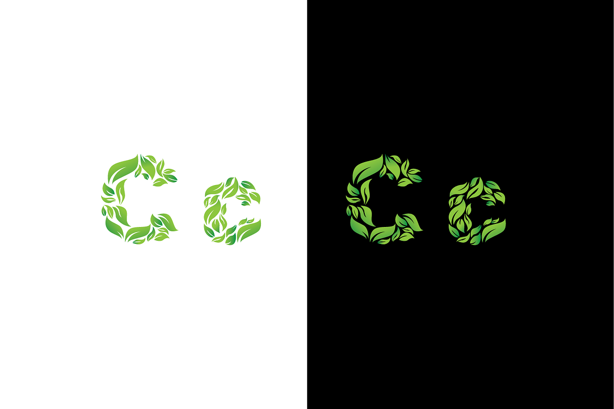 Eco letter set, a Decorative Illustration by airunreal (Photo 8 of 33)