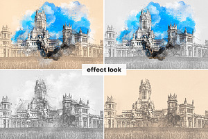 Archi Sketch Photoshop Action