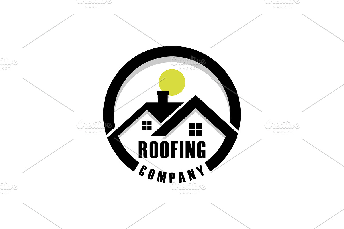 Home Roof Construction Company Logo, a Branding & Logo Template by Atlantis X Nurman Arbai (Photo 1 of 2)