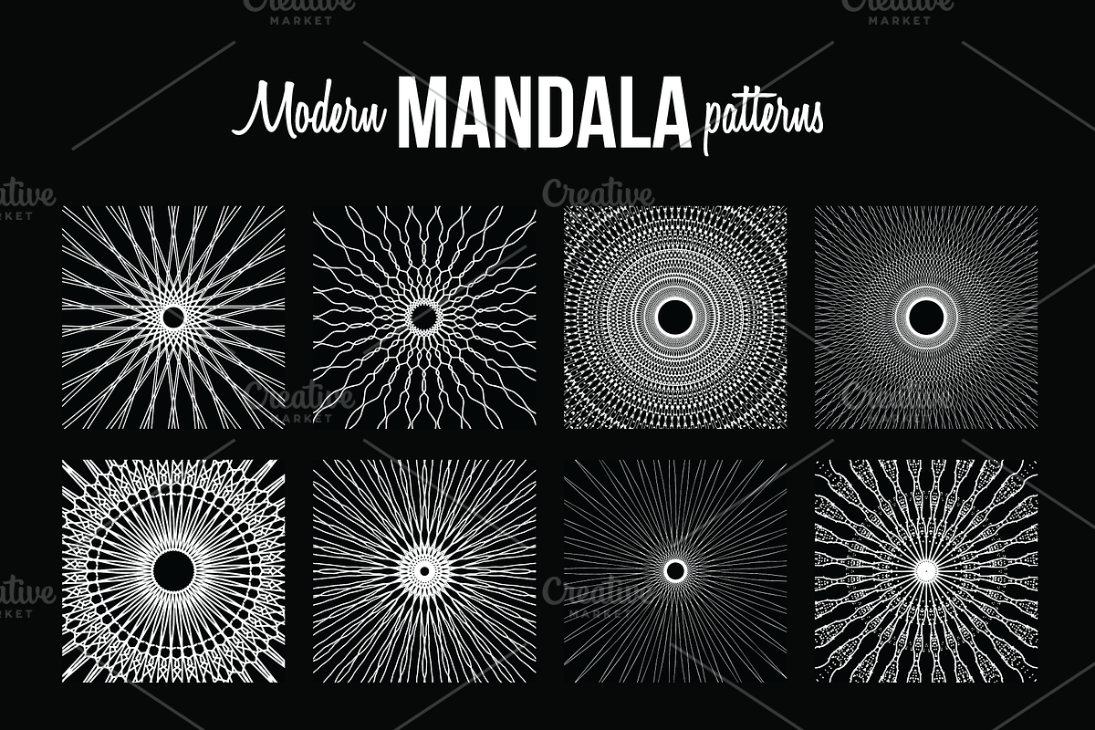 Modern mandala collection, an Illustration by The Odd Seed (Photo 27 of 27)
