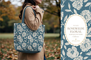 Cottage Rose Seamless Patterns, a Pattern Graphic by Eclectic Anthology (Thumbnail 7 of 18)
