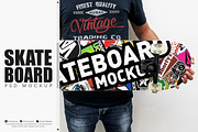 Skateboard Mockup #34, a Shirt Mockup by alexandeerco (Thumbnail 1 of 5)