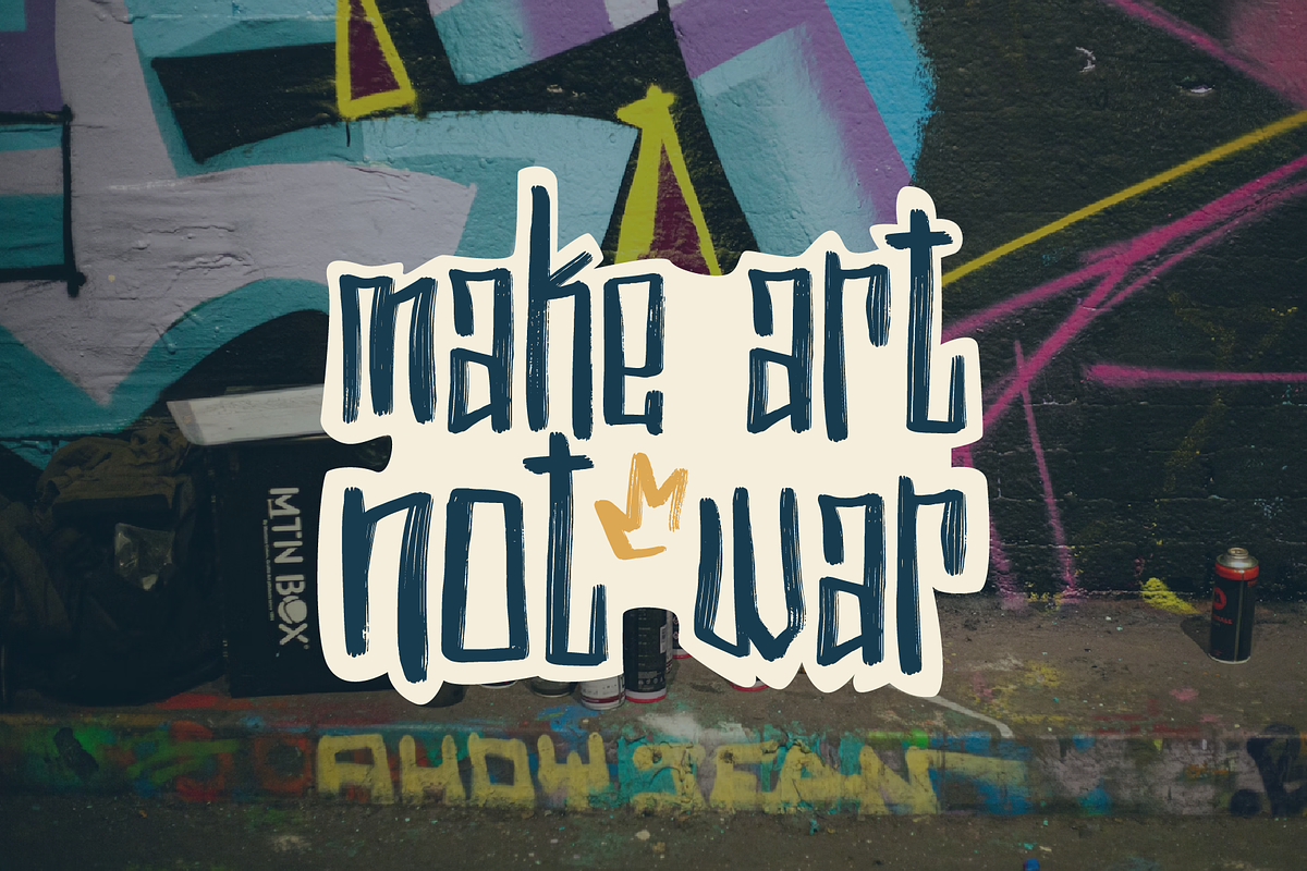 Underwest – Urban Display Font, a Sans Serif Font by K gold studio (Photo 5 of 6)