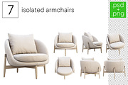 Isolated chairs #9, a Decorative Illustration by 3dmitruk (Thumbnail 1 of 4)