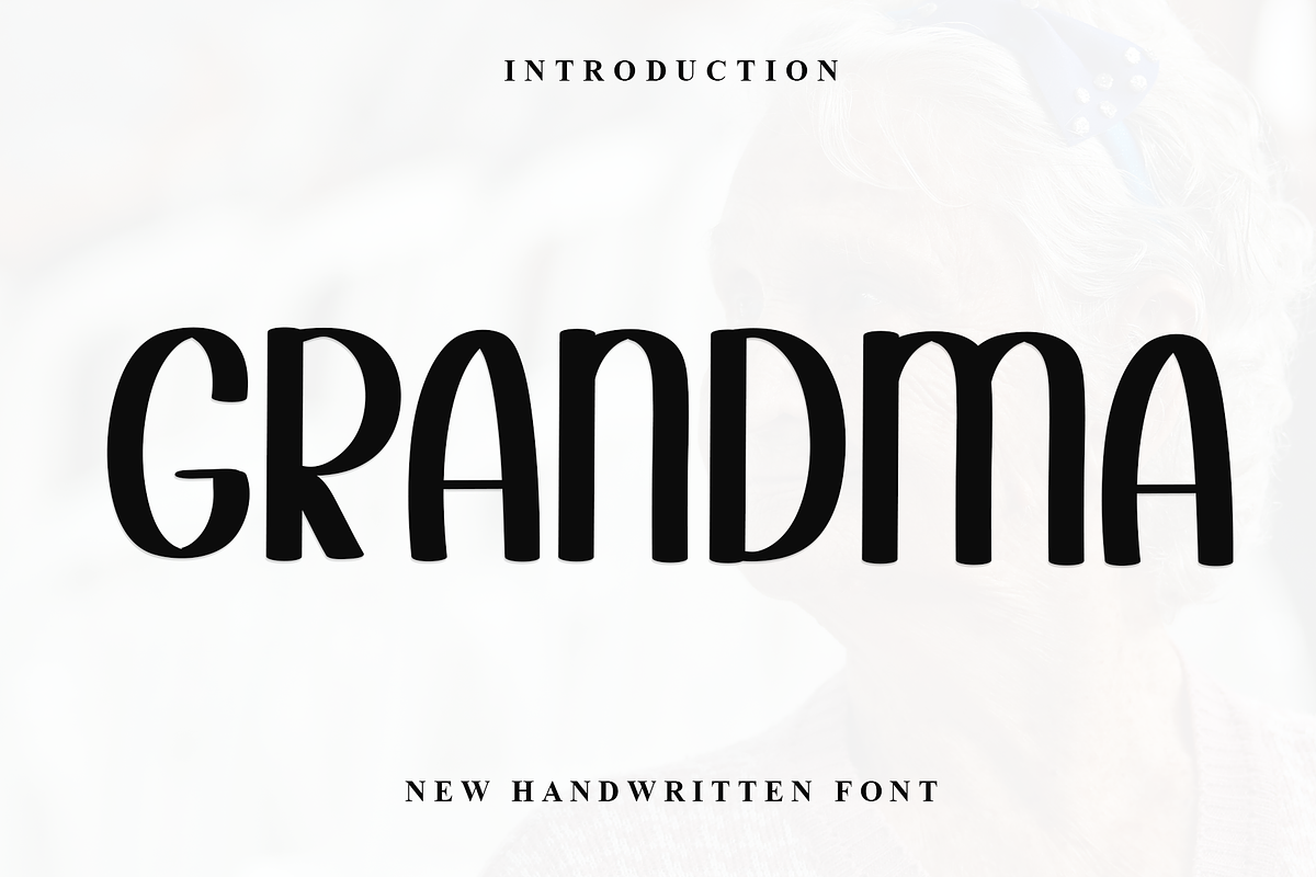 Grandma, a Sans Serif Font by InermediaSTUDIO (Photo 7 of 8)