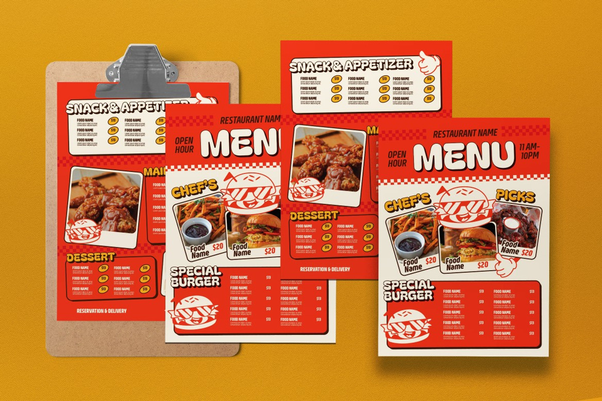 Food Menu preview 4