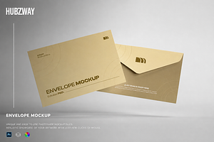 Envelope Mockup, an Advertising Mockup by Hubzway